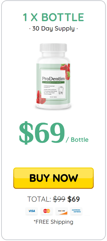 1 bottle price of ProDentim Supplement