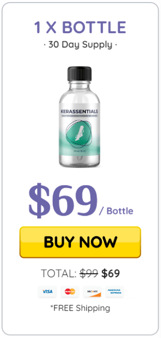 1 bottle price of Kerassential