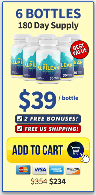  6 bottles price of alpilean 