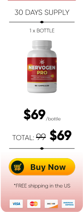 1 bottle price of nervogen pro
