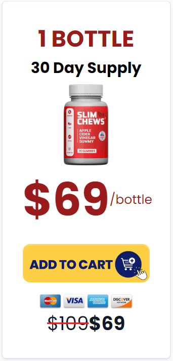 1 bottle price of slim chew